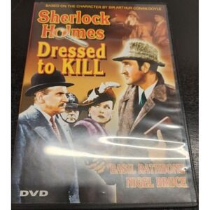 Sherlock Holmes Dressed to Kill DVD Basil Rathbone Nigel Bruce Digiview FA8-A